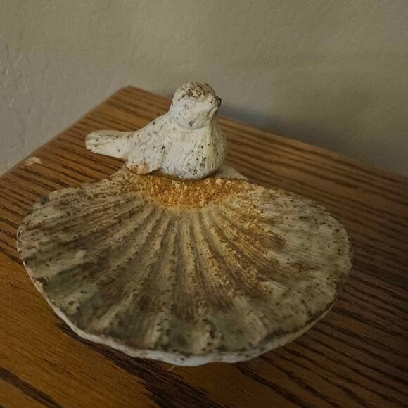 Cast Iron Bird Soap Holder - Picture 1 of 3